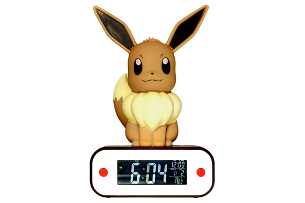 Bigben - Pokémon - Digitaler Radiowecker Evolie [LED-Lampe]