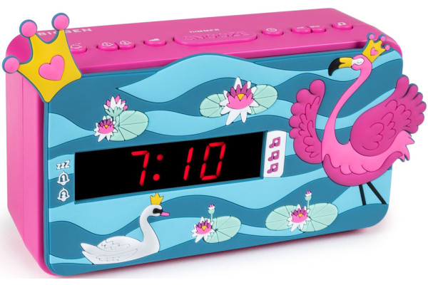 Bigben - Kids Wecker R15 - Princess [3D-Dekor]