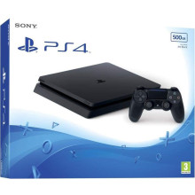 Sony PlayStation 4 Console Slim 500GB - black [PS4] (D/F/I)