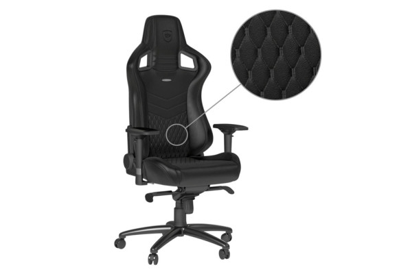 noblechairs EPIC Real Leather - schwarz