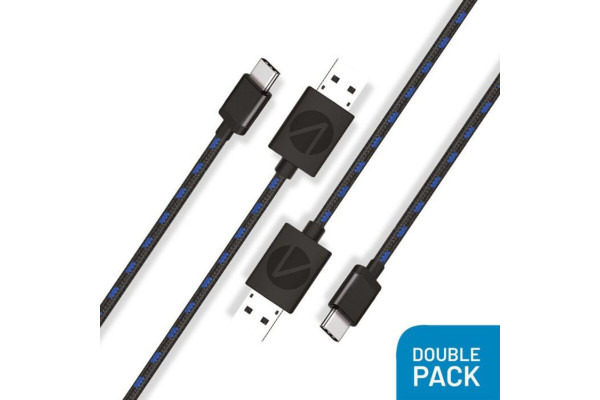 Twin Play + Charge Cables 2 x 3m - black [PS5]