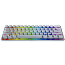 Razer Huntsman Mini Mercury Gaming Keyboard - (Purple Switch) [US Layout]