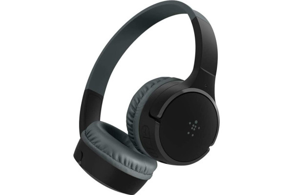 Belkin SoundForm Mini - On-Ear Headphones for Kids - black