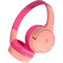 Belkin SoundForm Mini - On-Ear Headphones for Kids - pink