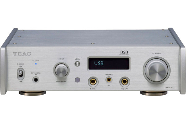 Teac UD-505-X/S USB DAC Headphone Amplifier - silver