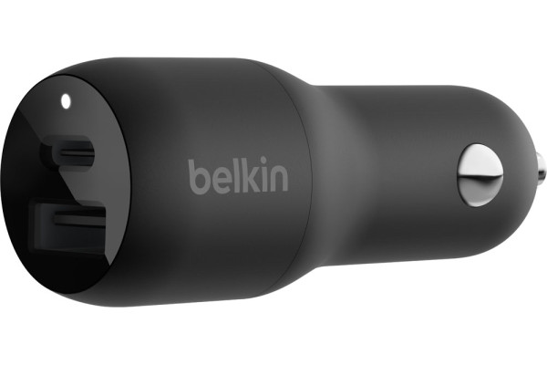 Belkin Boost Charge 37W USB-C PD + USB-A Car Charger