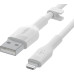 Belkin Boost Charge Flex USB-A to Lightning Cable, 1m - white