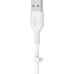 Belkin Boost Charge Flex USB-A to Lightning Cable, 1m - white