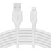 Belkin Boost Charge Flex USB-A to Lightning Cable, 3m - white