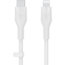 Belkin Boost Charge Flex USB-C to Lightning Cable, 1m - white