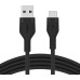 Belkin Boost Charge Flex USB-A to USB-C Cable, 1m - black