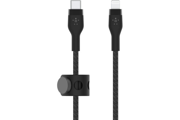 Belkin Boost Charge PRO Flex USB-C to Lightning Cable, 3m - black