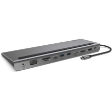 Belkin CONNECT USB-C 11-in-1 Multiport Dock - grey