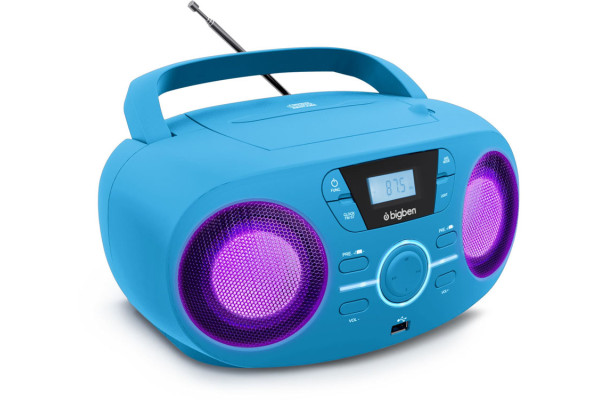 Tragbares CD/Radio CD61 USB - blue