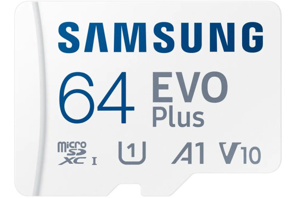 Samsung Evo+ microSDXC 64GB 130MB/s V10