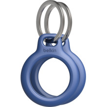 Belkin Secure Holder for Apple AirTag with Keyring 2-Pack - blue