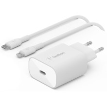 Belkin Boost Charge USB-C Charger [25W] incl. Lightning cable 1m - white