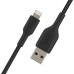 Belkin Boost Charge Braided Lightning to USB-A Cable 15cm - black