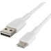 Belkin Boost Charge USB-A to USB-C Cable, 1m - white