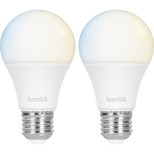 Hombli Smart Bulb E27 (9W) CCT - Duo Pack