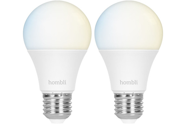 Hombli Smart Bulb E27 (9W) CCT - Duo Pack