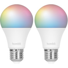 Hombli Smart Bulb E27 (9W) RGB + CCT - Duo Pack