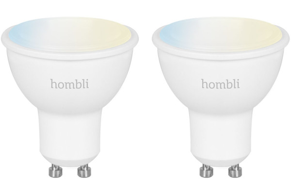 Hombli Smart Spot GU10 (4.5W) CCT - Duo Pack